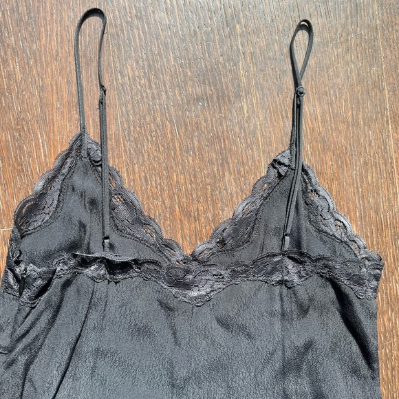 Aritzia Wilfred Free Black lace mini dress XXS - Picture 8 of 11